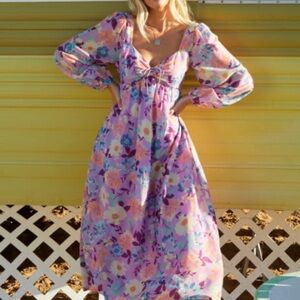 Billabong x the salty blonde Paradise Love dress Size M